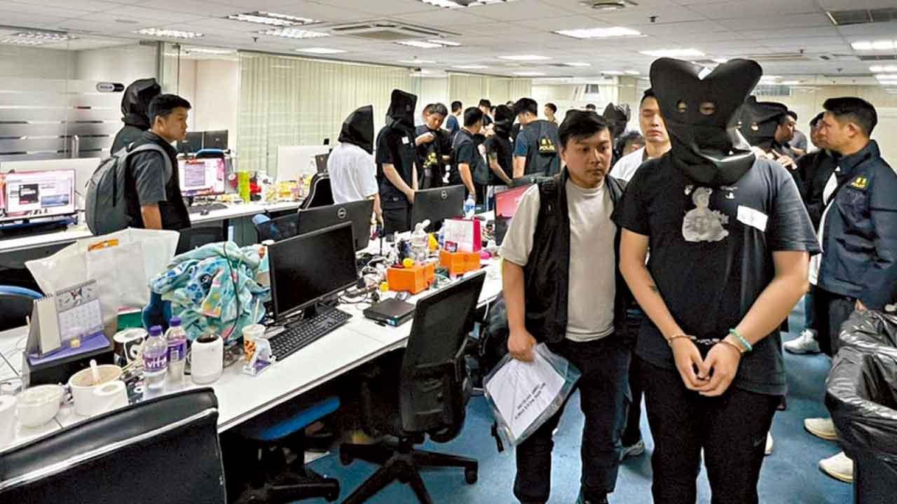 聘大學生做科技專員深偽「換面」 交心呃錢  設龍虎榜刺激業績 警破跨境詐騙集團拘27人 涉逾3.6億元