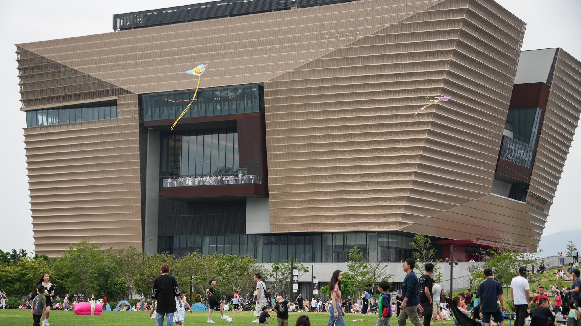 西九文化區財赤收窄。(資料圖片)