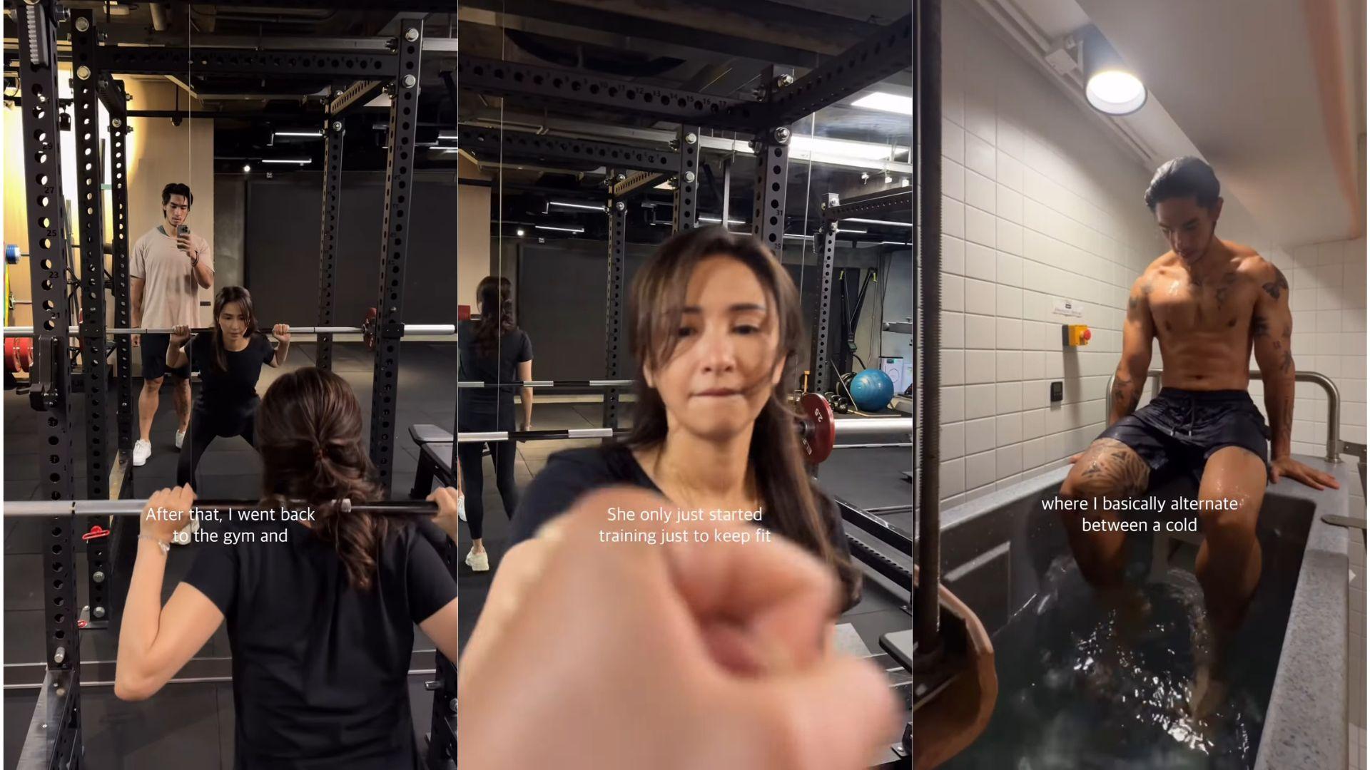 吳婉芳57歲狀態依然 獲囝囝胡智同任健身教練