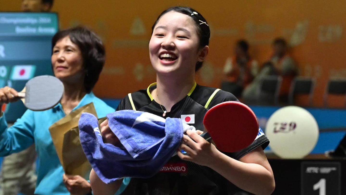 乒乓亞錦賽｜中國女團不敵日本屈居亞軍 張本美和連贏王藝迪及孫穎莎（ITTF）