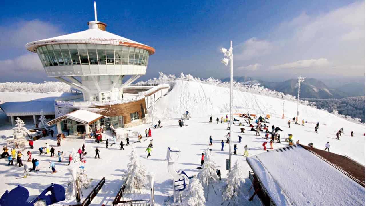 入住韓國海雲High One滑雪渡假村 真正實現滑雪自由！