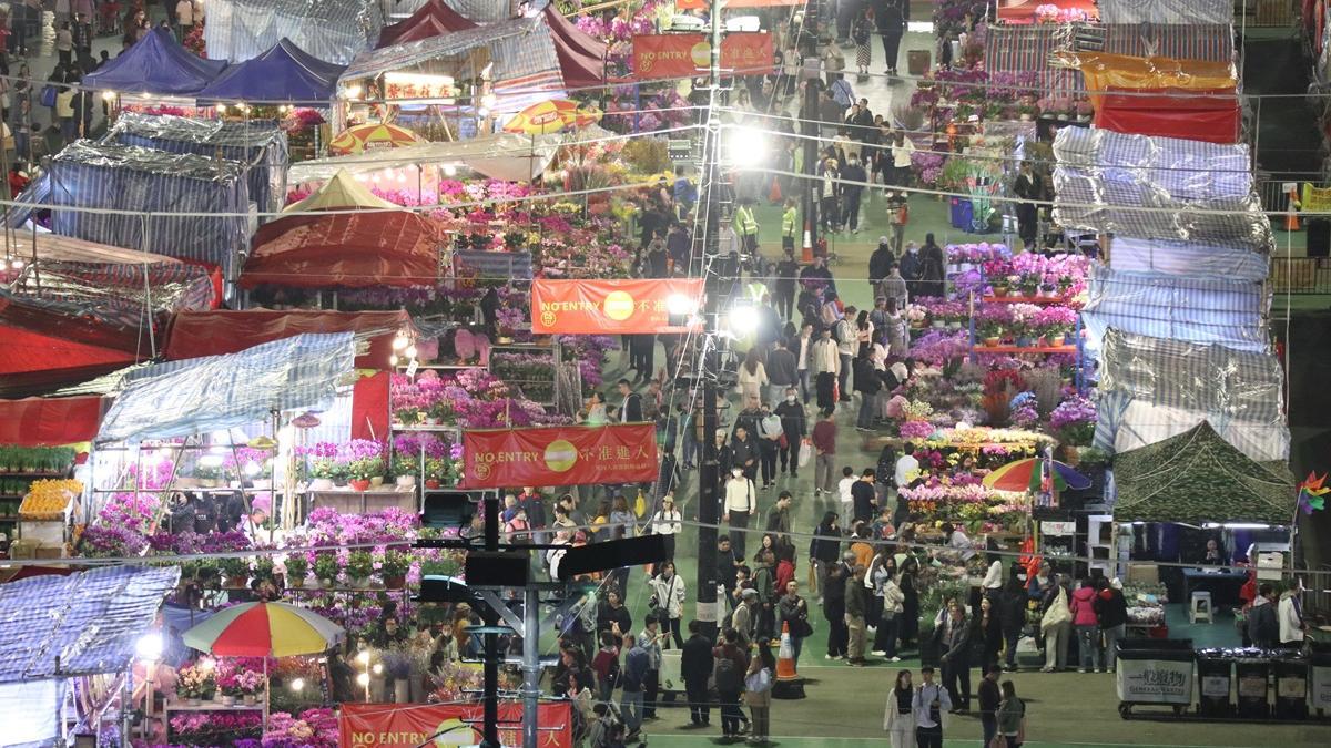 年宵市場由明年年1月23至29日，一連7天在15個地點舉行。（港台圖片）