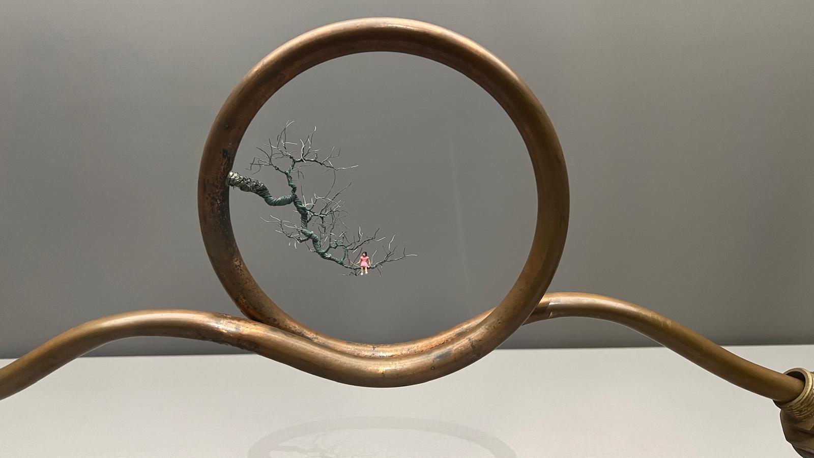 人頭湧湧的藝術館