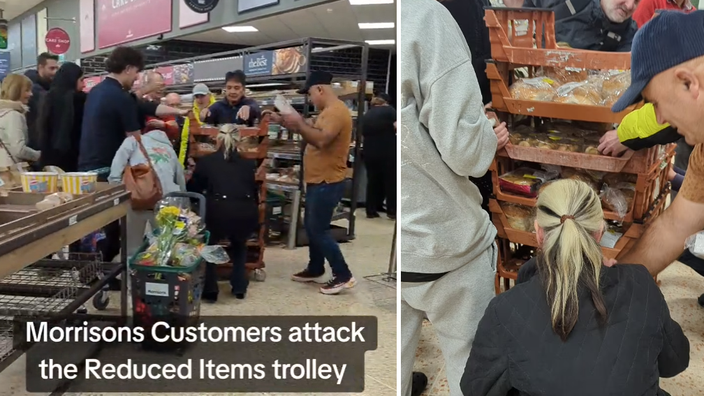 英國經濟｜超市一出到期特價貨 顧客圍住狂搶 民眾︰好悲哀(有片)