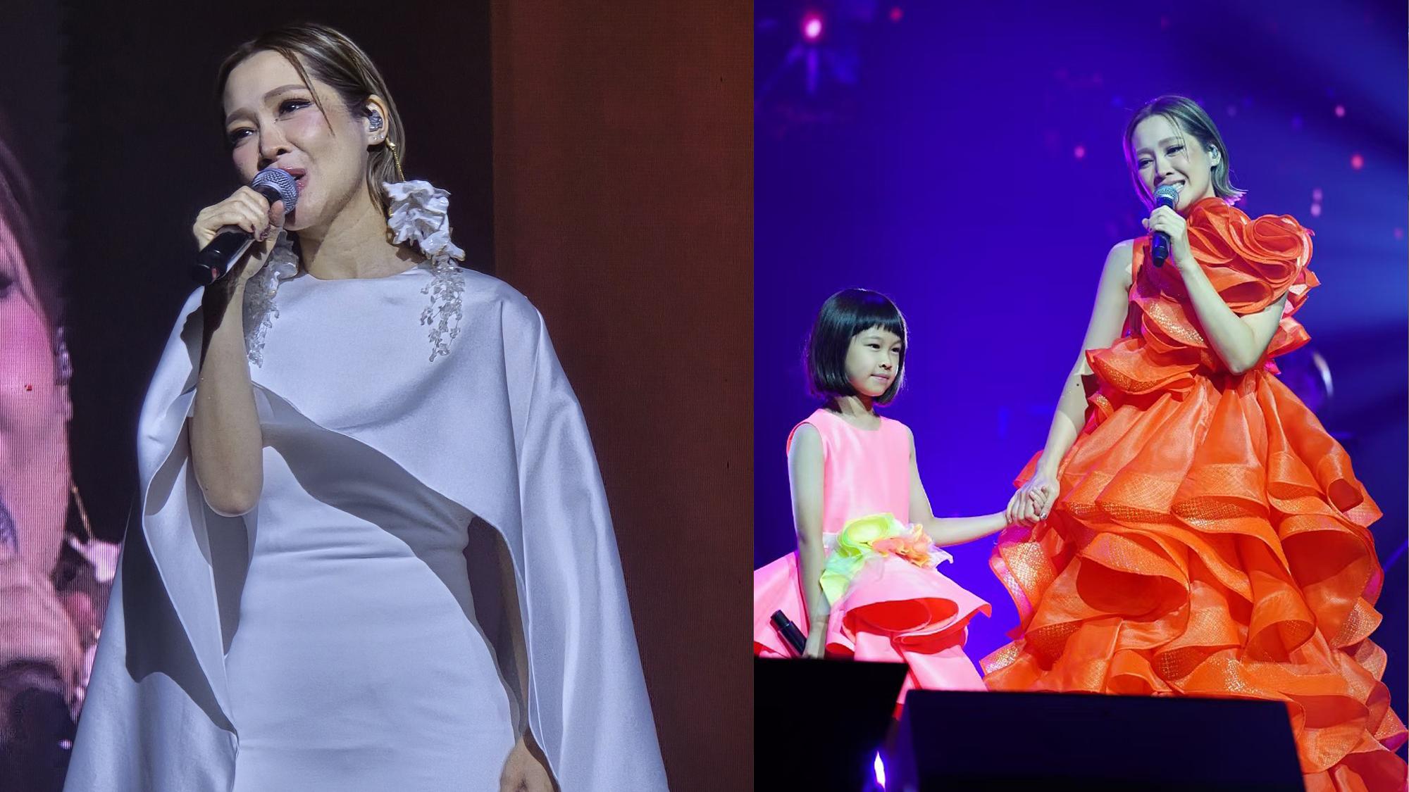 關心妍開騷做善事 女兒上台獻唱後台溫書超乖