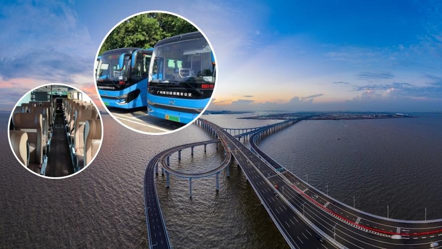 深中通道南沙線今日通車　深圳寶安廿分鐘到廣州南沙　巴士配套一文看清