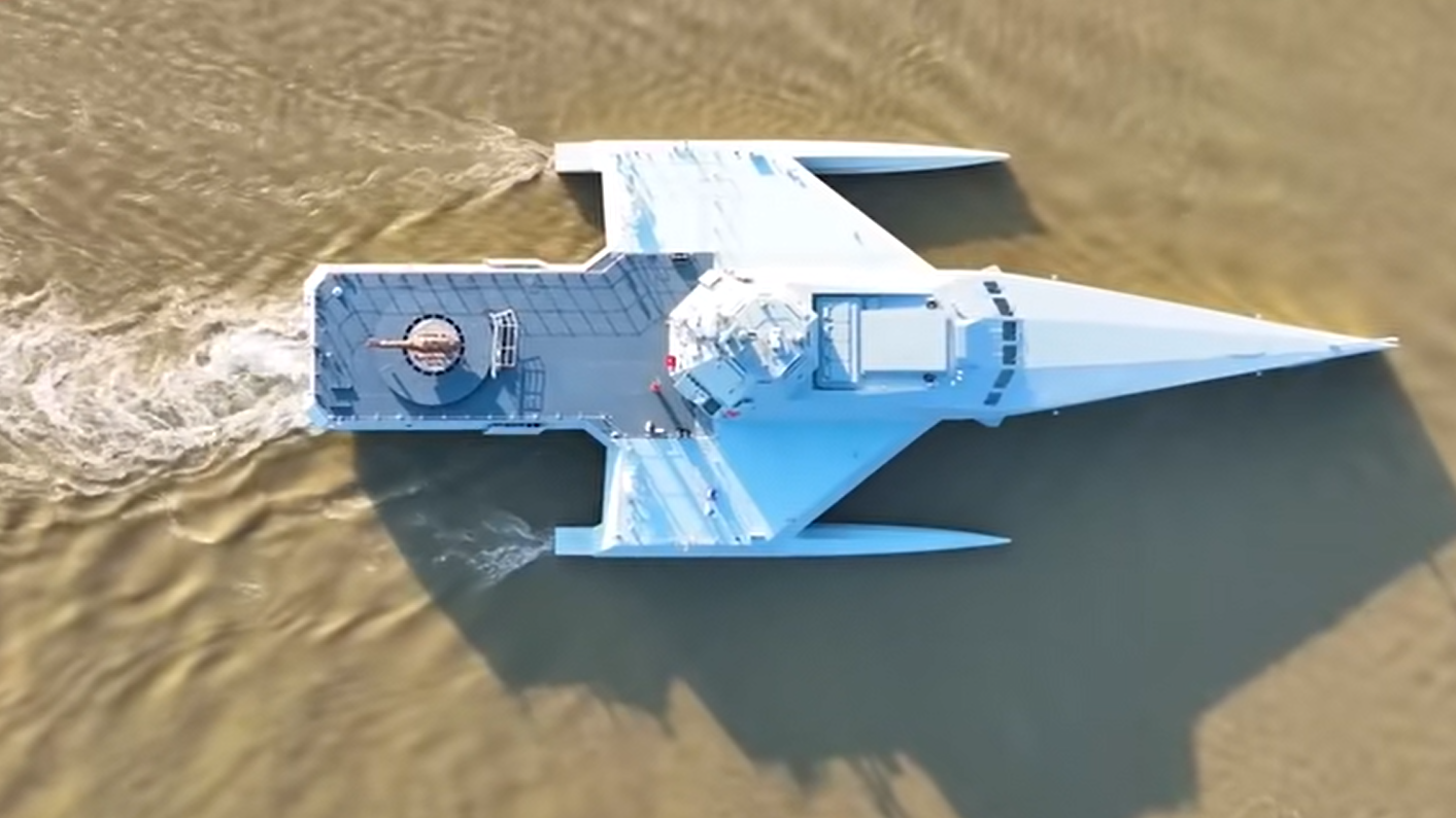 珠海航展｜虎鯨號大型無人作戰艇首亮相