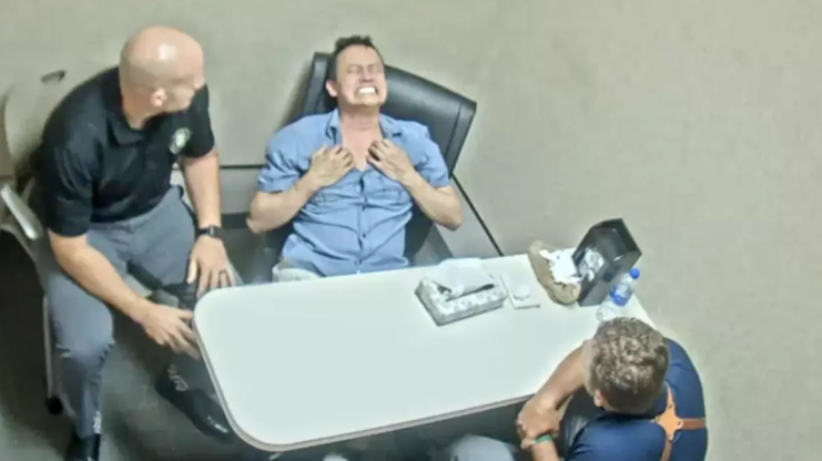 美警黑幕｜男子被逼供17小時崩潰認殺失蹤父 父親根本無事 警砌生豬肉過程曝光