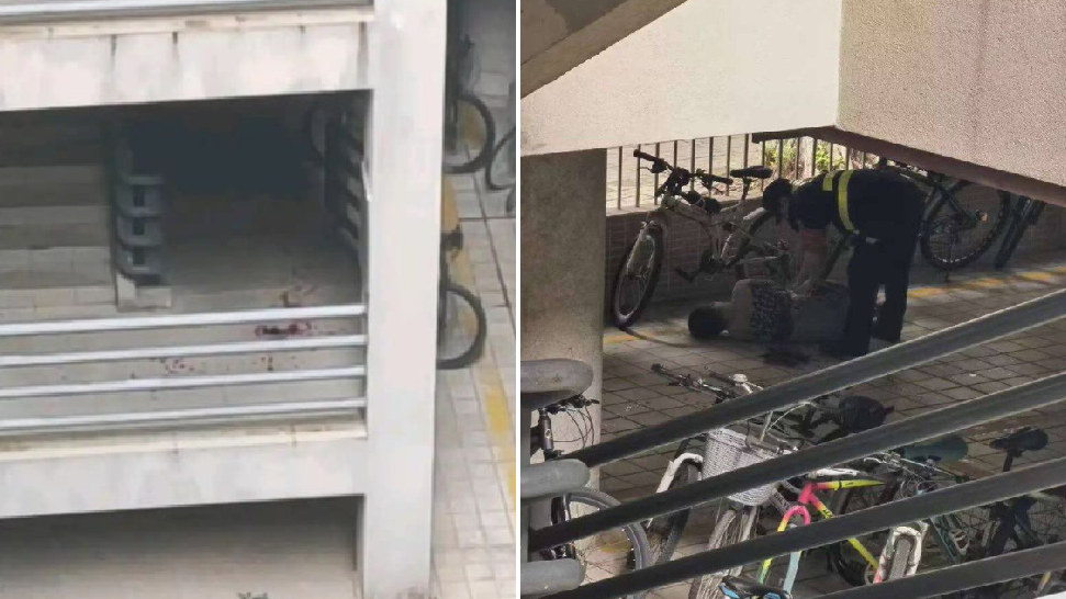 廣東工業大學宿舍爆斬人 傳疑兇一度反鎖自己 梯間血跡斑斑