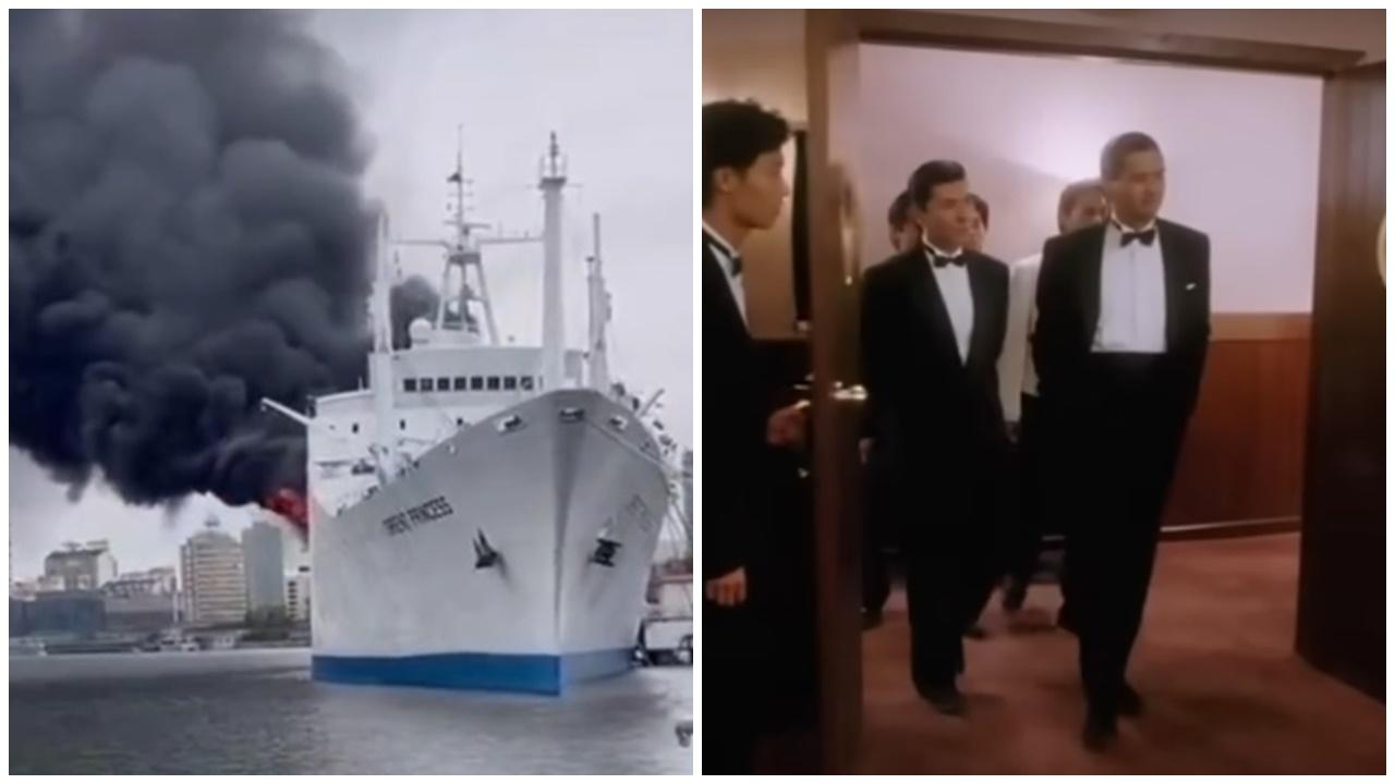 《賭神》《賭聖》等曾取景，天津東方公主號郵輪大火。