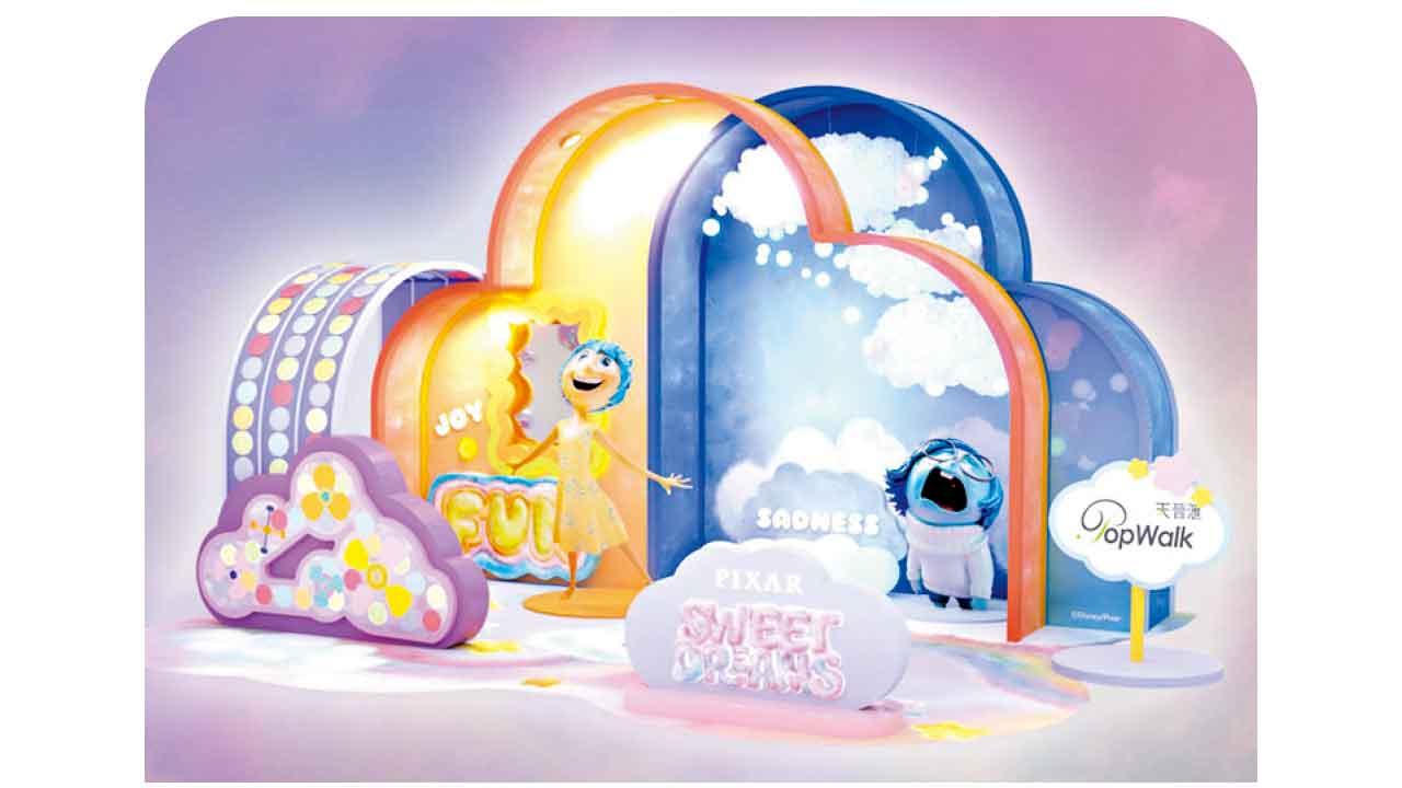 新地六大商場以Pixar Sweet Dreams過聖誕 棉花糖造型總動員登場