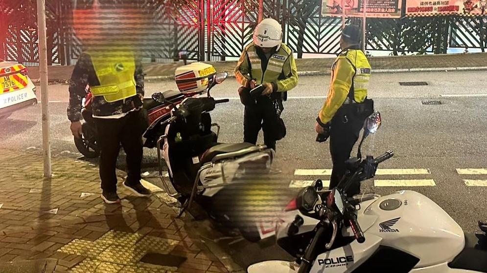 警方與運輸署打擊「違例學習駕駛」行為。