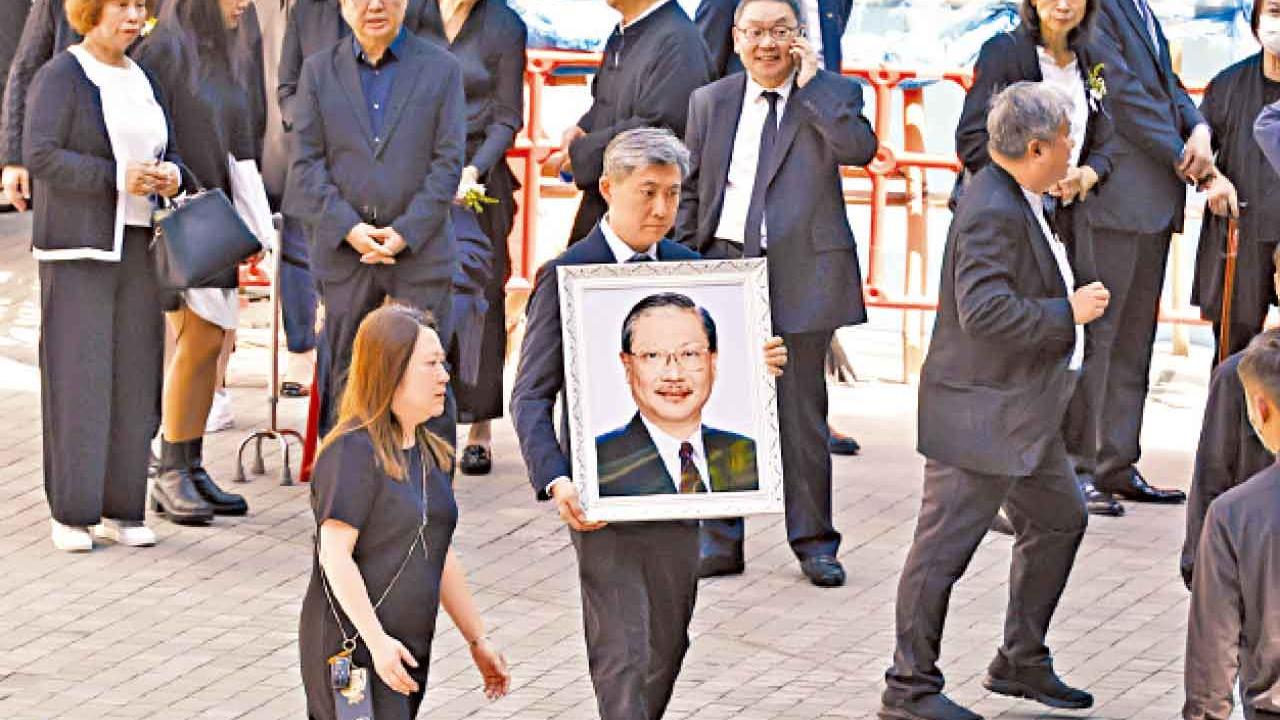 孫明揚離世 昨舉行安所彌撒 多名政界人士到場悼念