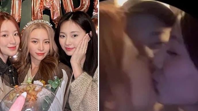 周子瑜玩3P咀嘴賀壽星女莊錠欣