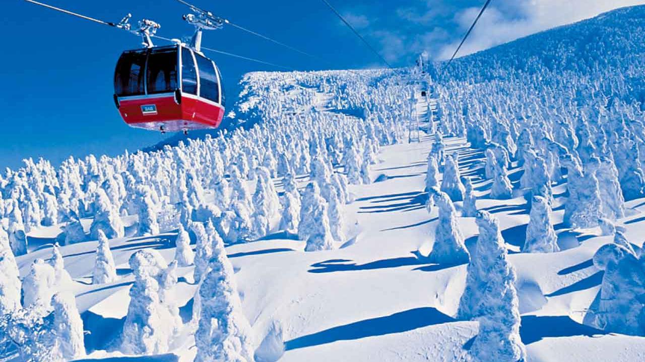 八甲田山纜車賞雪 東北雪國浸名湯