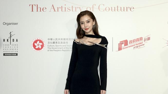 Angelababy現身香港時裝展 陳瀅任模特兒：我入行前係model