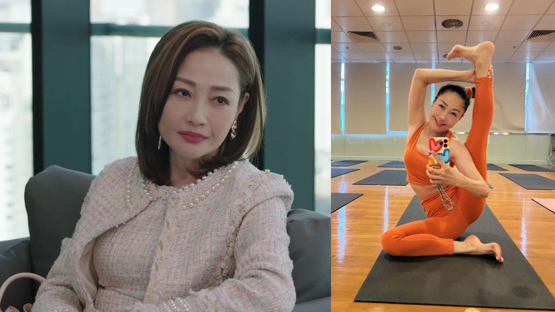 黑色月光｜59歲楊玉梅狠爆登場 私下熱愛瑜伽體重維持100磅以下