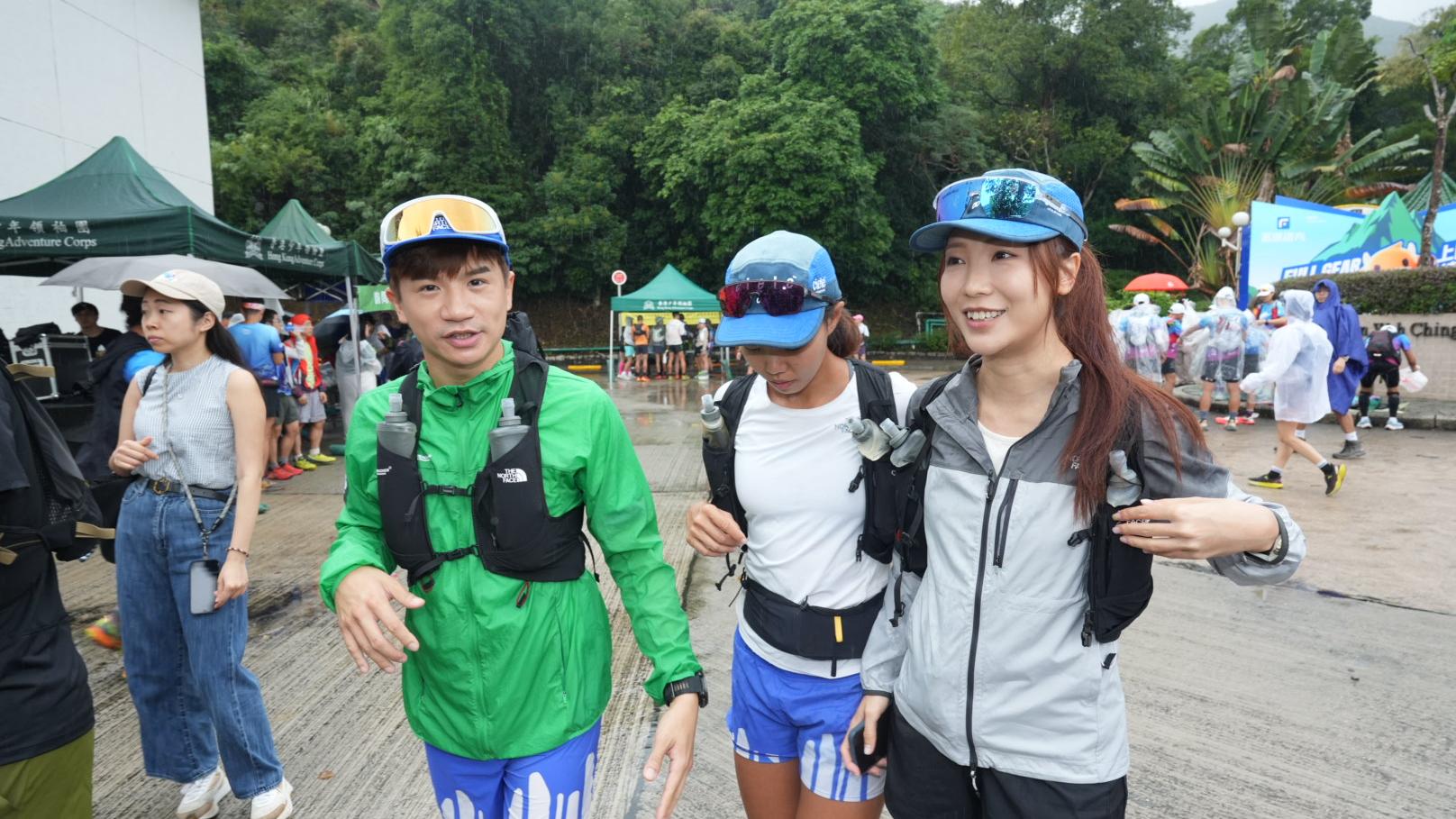 毅行者｜釗峰負傷上陣盼順利完成賽事 邀米露迪參加稱是上天安排