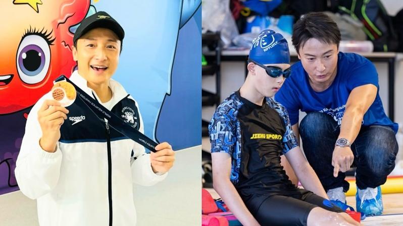 方力申報喜 9歲泳手奪自由式銅牌