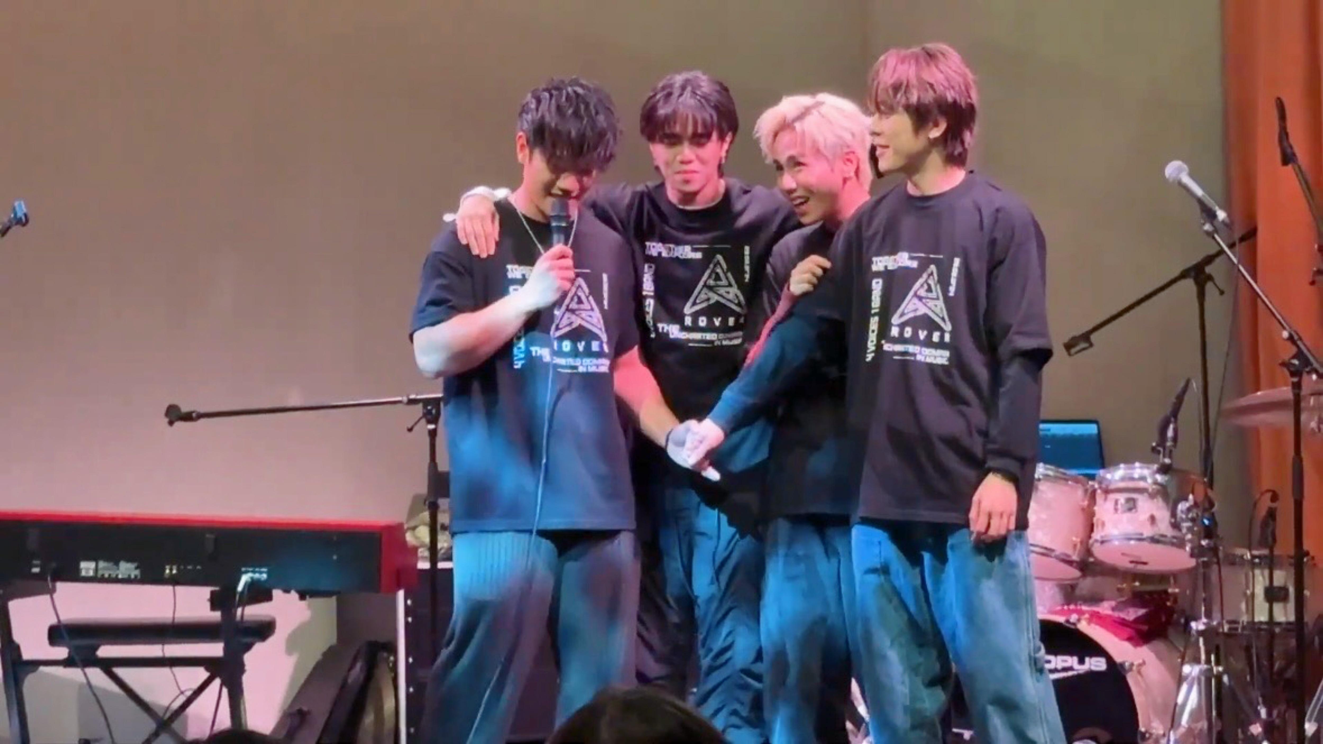 ROVER被爆band房陋習  四子爆喊感激兄弟粉絲支持