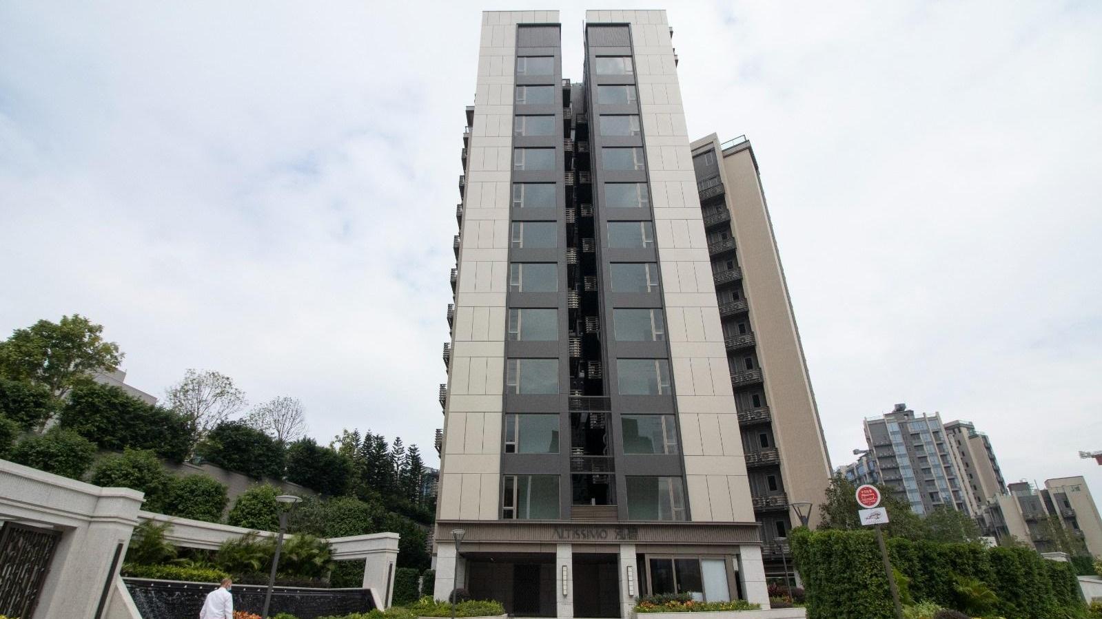 入伙4年的馬鞍山泓碧，本月首宗二手成交屬蝕讓個案。