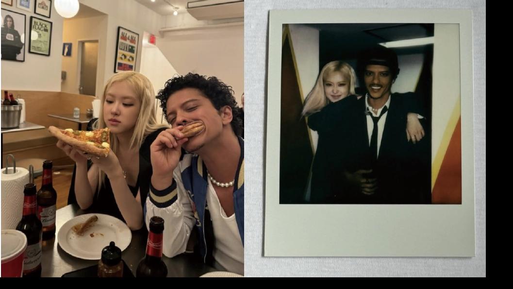 Rosé與Bruno Mars再度合體 大阪歎啤酒隊pizza