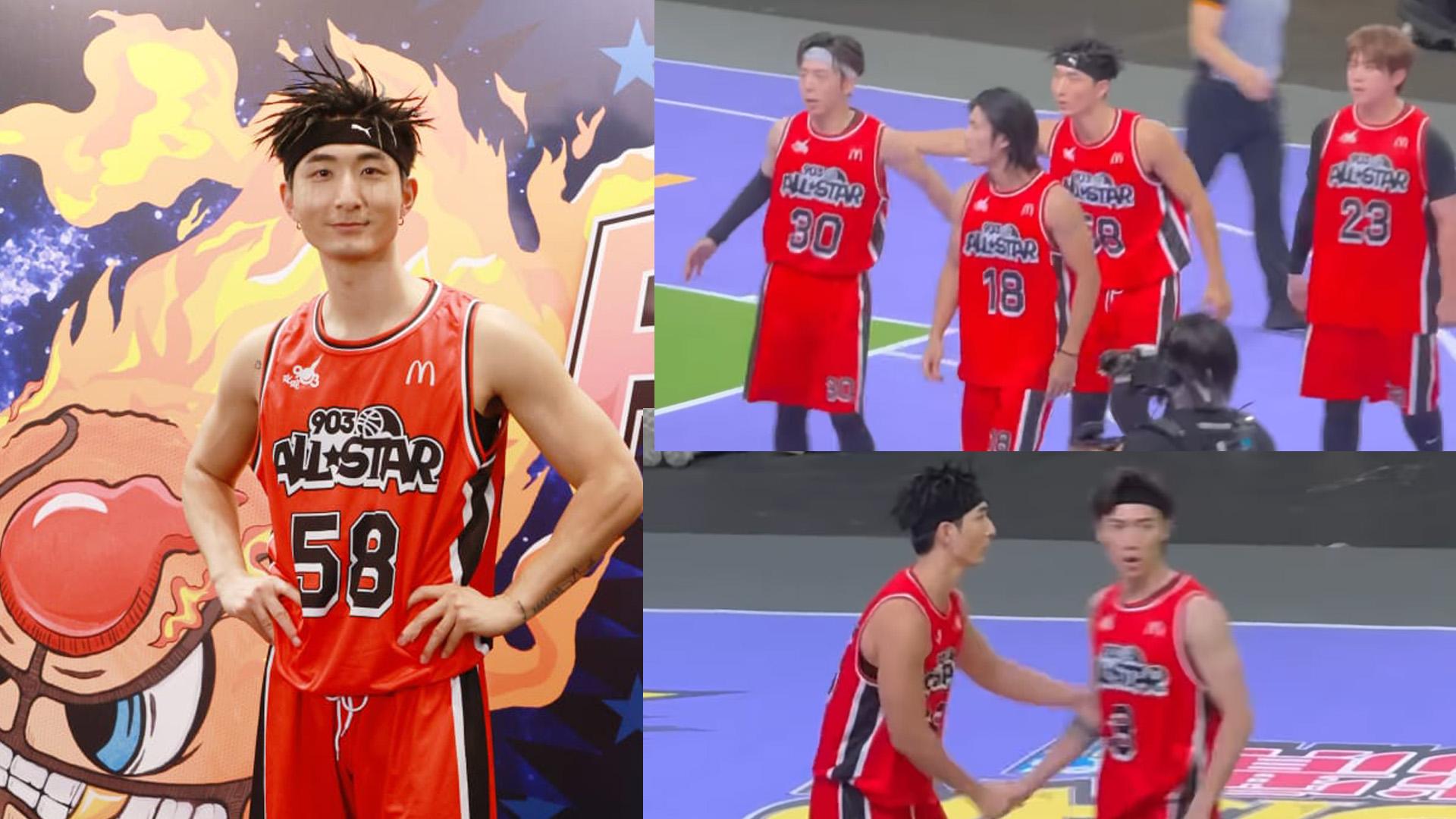 903籃球賽｜張馳豪落場與姜濤Stanley互傳得分  Aska原來係學界冠軍