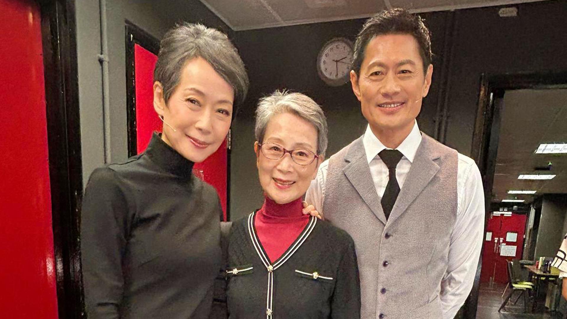 唔講得｜葉童黃德斌舞台劇反應熱烈 陳寶珠現身捧場