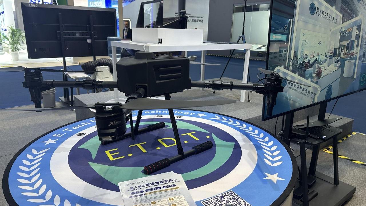 進博會展商擬申請來港試行低空物流　無人機港企冀與內地加強合作