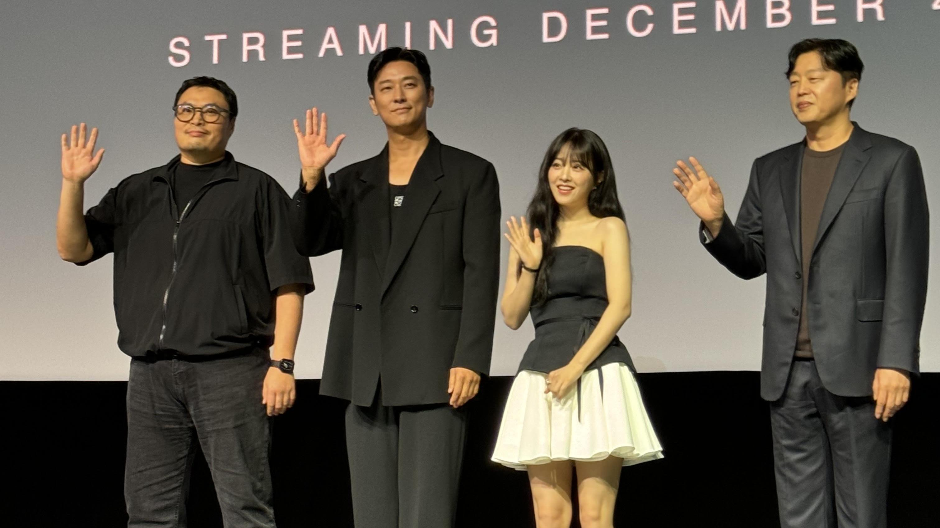 新加坡直擊｜《Moving超異能族》編劇姜草新劇揭神秘面紗 朱智勛孖朴寶英為 《照明商店》造勢