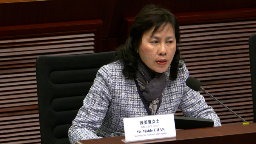 陳美寶冀鐵路項目提速提效及多解說　啟德項目自己比議員更心急