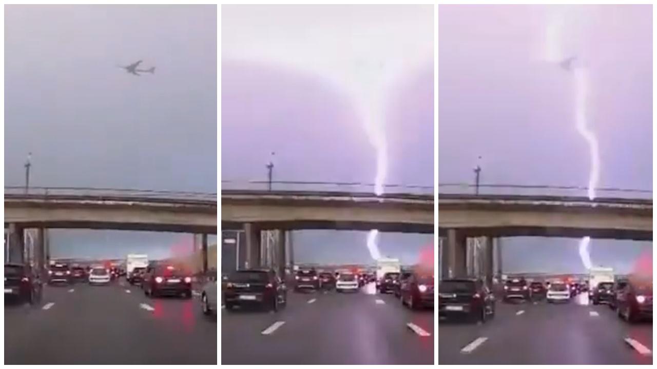 英航班一日2架機遇雷擊，乘客猶有餘悸：聞到燶味。(X)