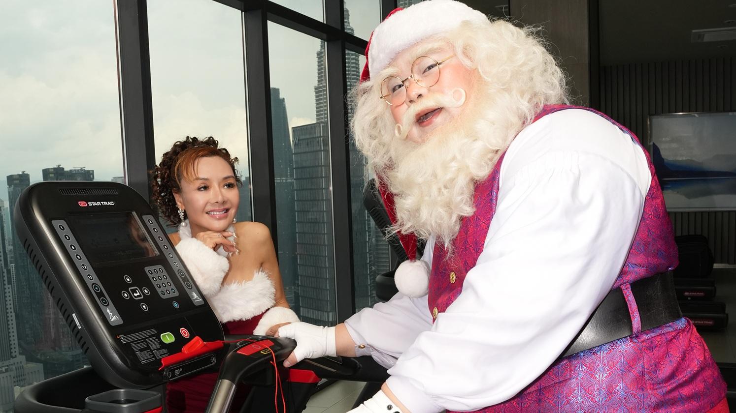 葉子楣馬來西亞過火熱聖誕 朋友介紹多位拿督暫未合眼緣