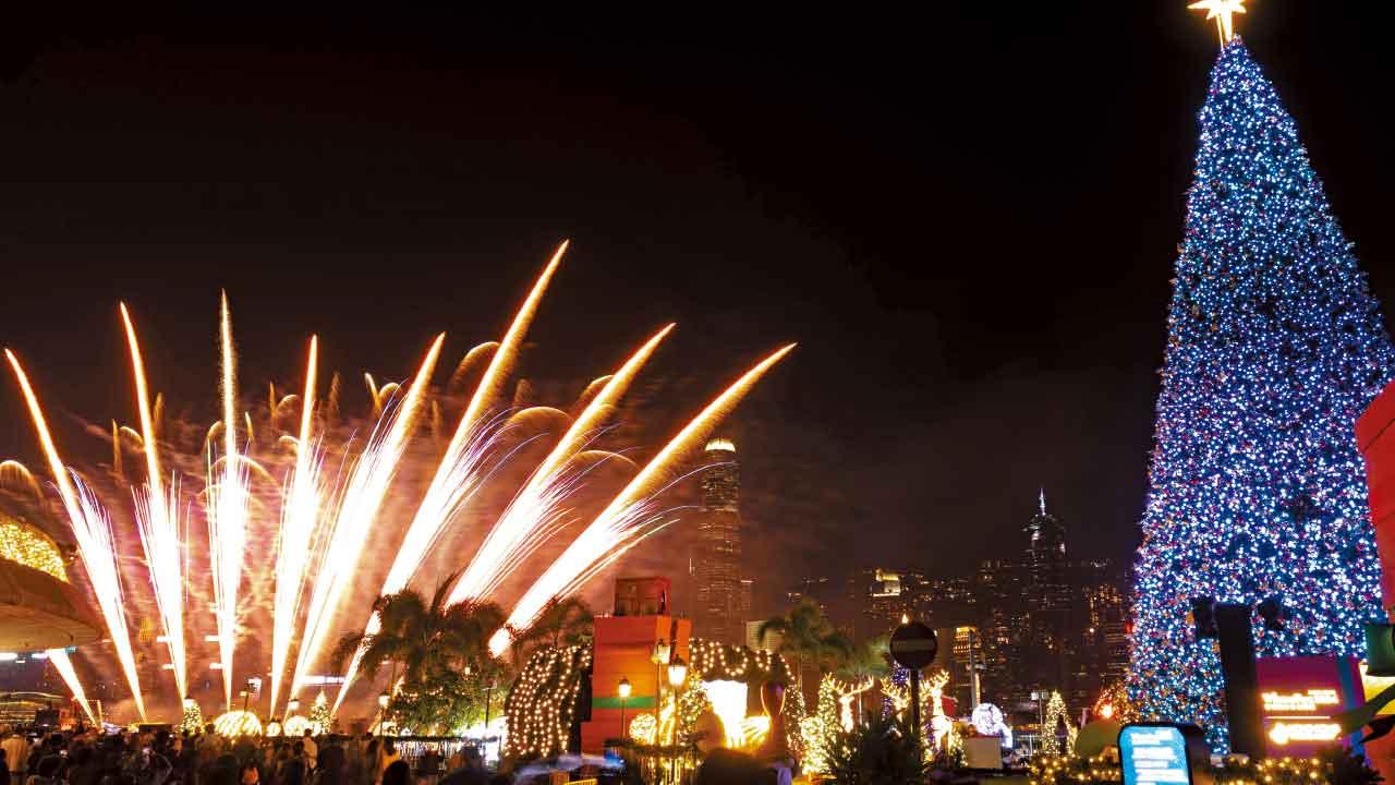 煙火無人機賀聖誕連假 港鐵平安夜通宵行駛 出入境口岸無延長服務