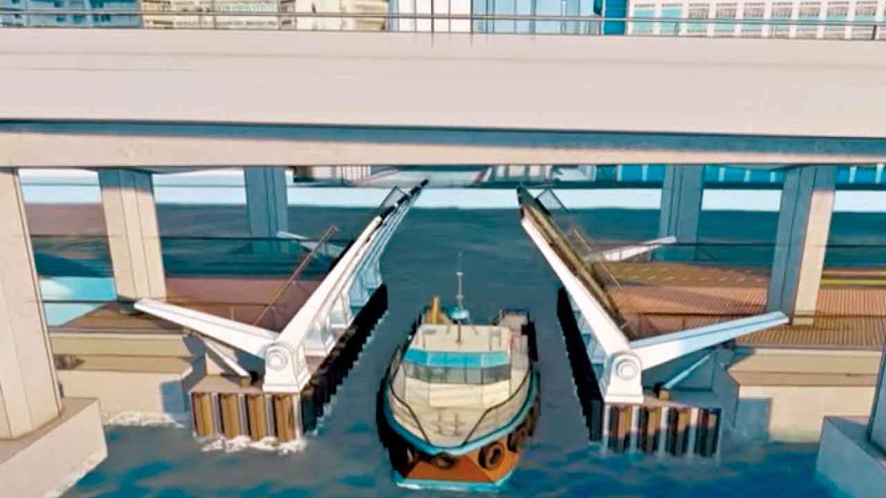 港島東岸板道西段料農曆新年前開放  設維港首條轉盤橋開合橋