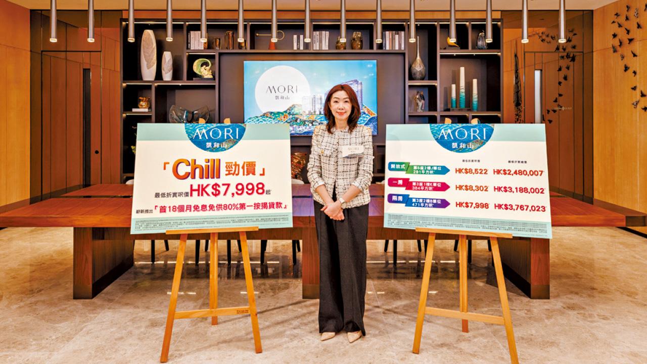 呎價$7998 創新盤8年最低 屯門凱和山加推70伙 兩房賣「3字頭」