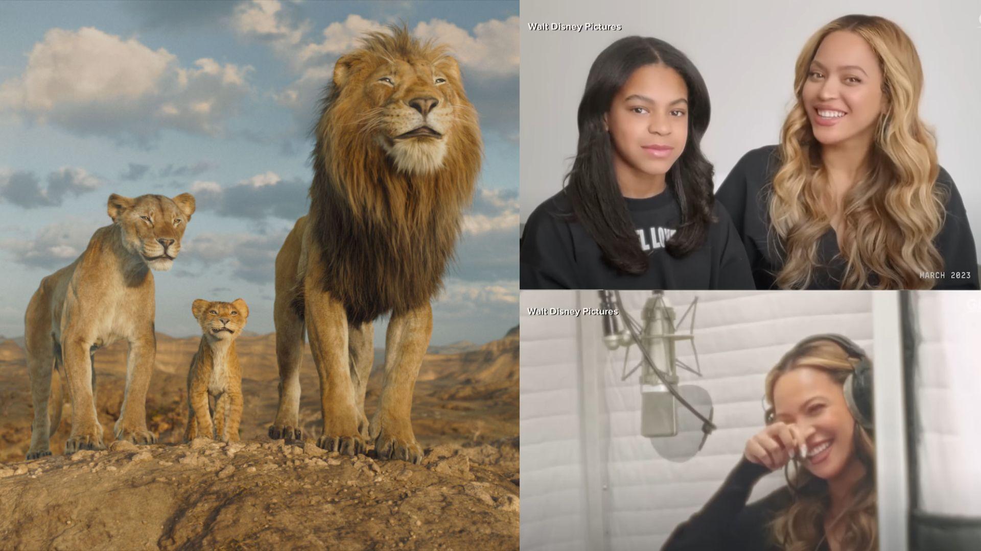 獅子王：木法沙｜頂尖科技打造非洲成王之旅  天后Beyonce帶愛女配音感動落淚