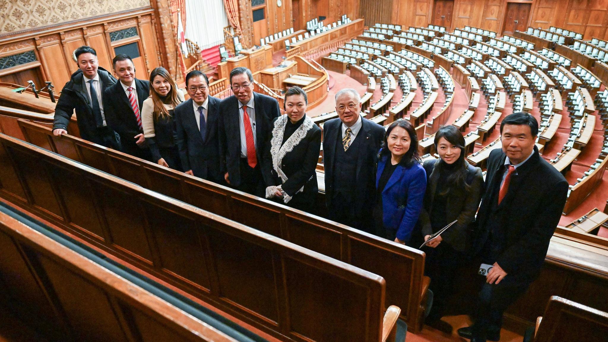 立法會代表團完成日本考察，主席梁君彥強調非旅行，是依足指引