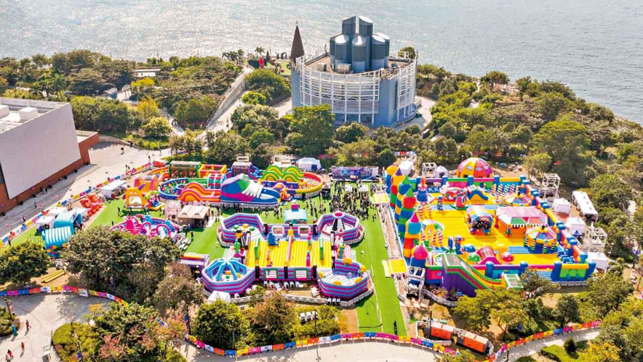 全城歡樂一齊彈起 滙豐保險The Big Bounce香港站盛大登場