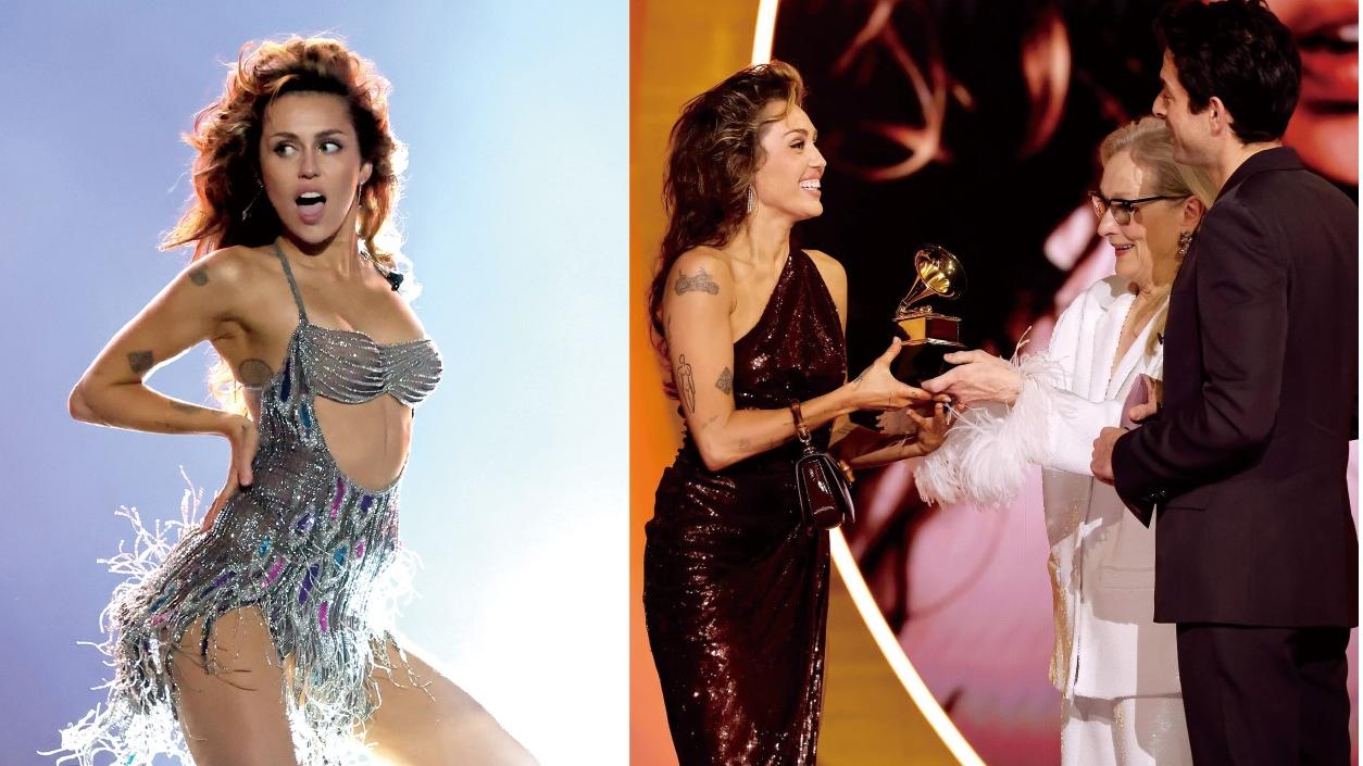 Miley Cyrus為音樂人籌款 買回穿過的格林美戰衣