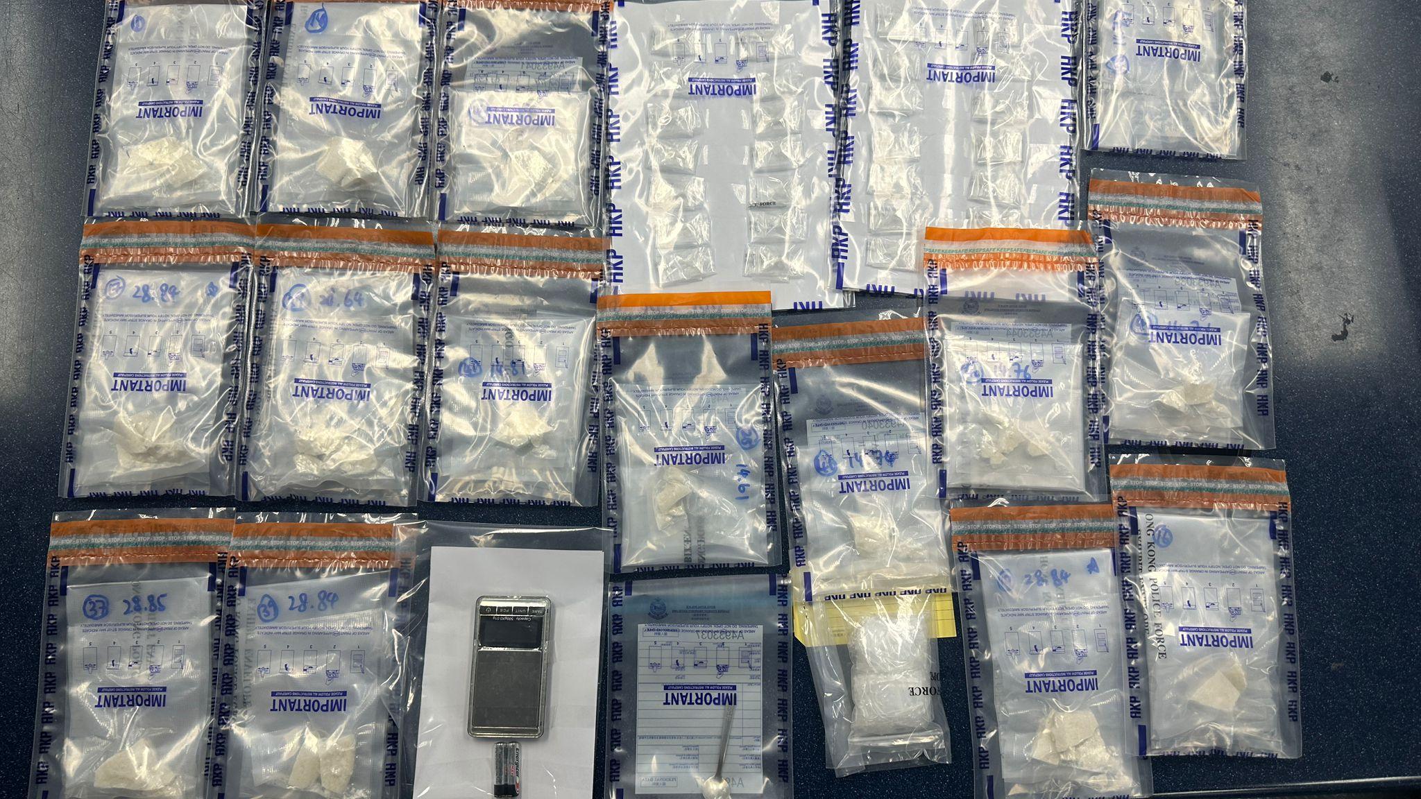 車上藏有市值45萬元的懷疑霹靂可卡因。