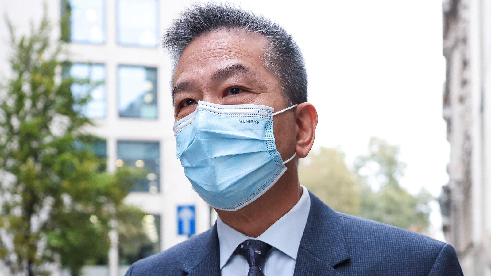 袁松彪今年10月提堂（路透社資料圖片）