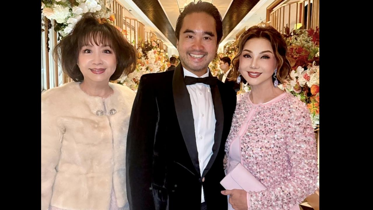 新世界鄭家純細仔鄭志亮結婚 鄭志剛神隱一排剃淨鬚再現身