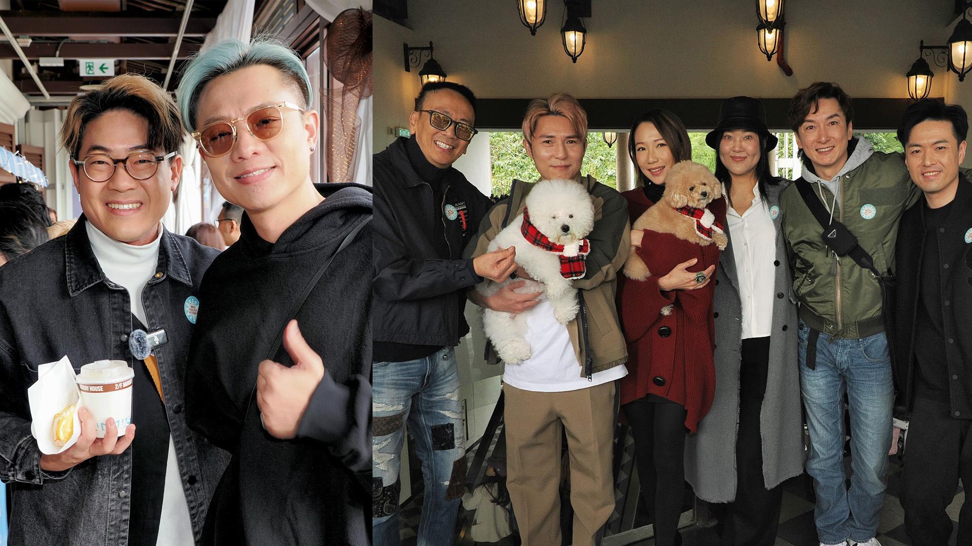 羅啟豪搞冬日市集 鄭丹瑞與《中年好聲音》拉大隊支持