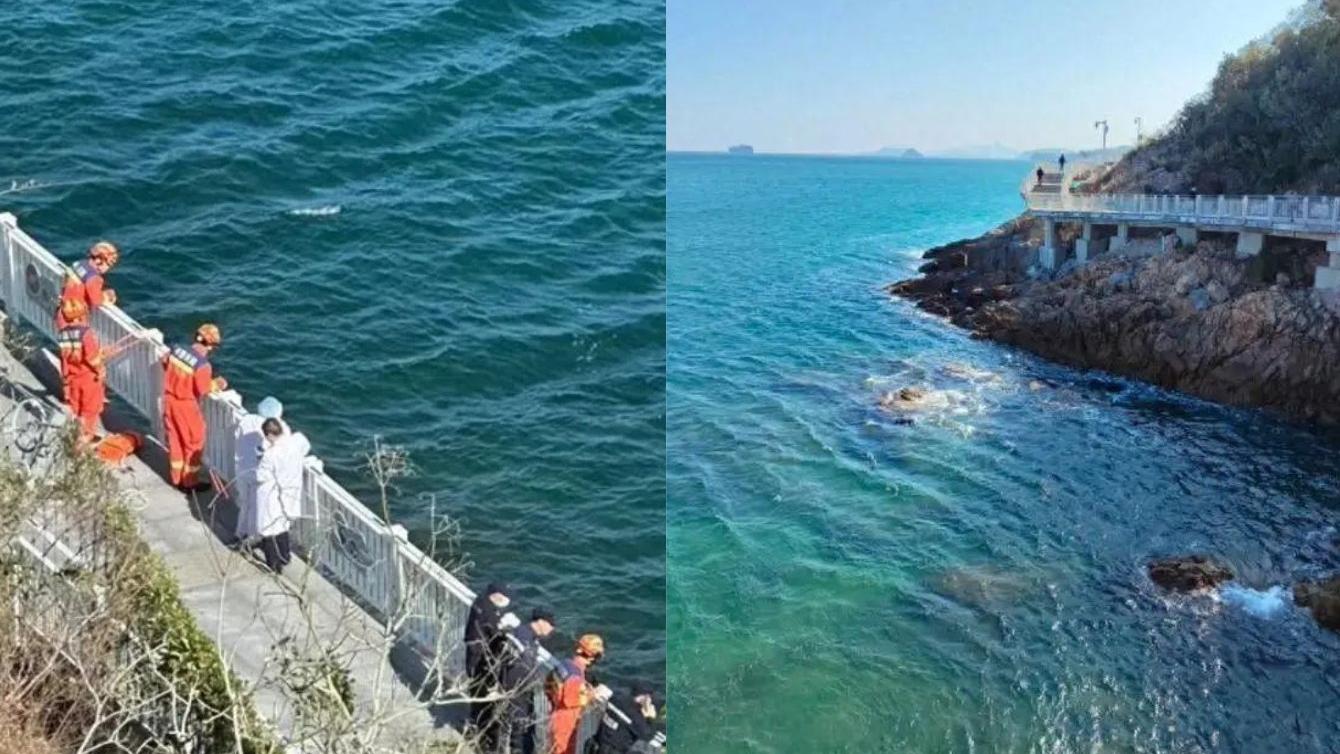 深圳大梅沙海濱棧道打卡墜海 28歲女遊客亡