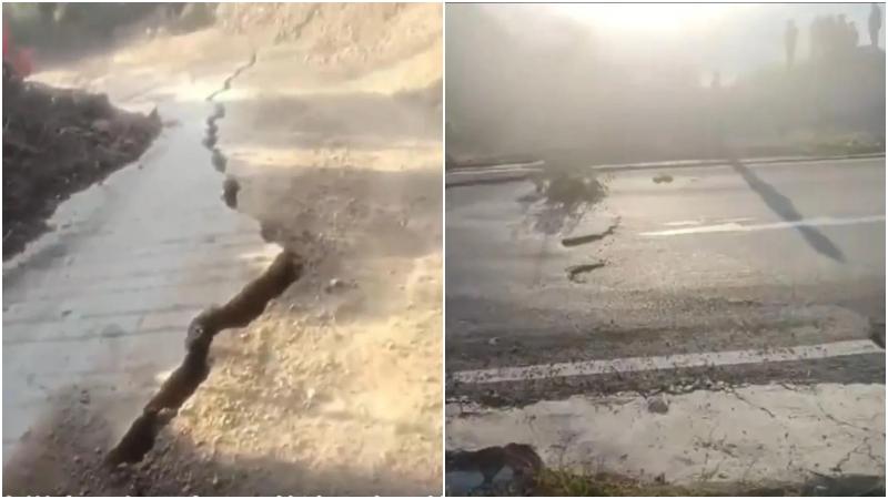 雲南村莊地裂一日延近百米　全村174人擺酒變走難