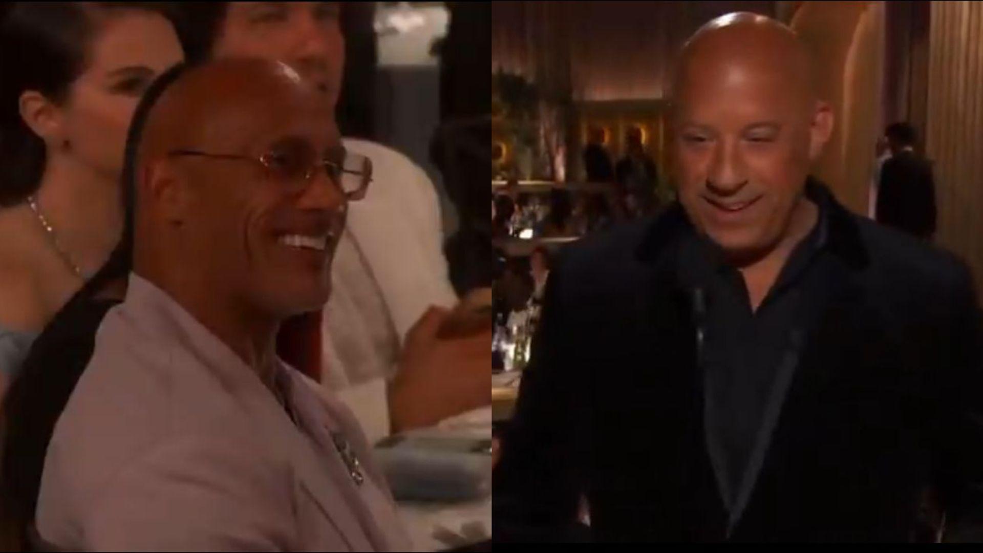 金球獎2025｜雲迪素站台頒獎 與The Rock狄維莊遜世紀破冰