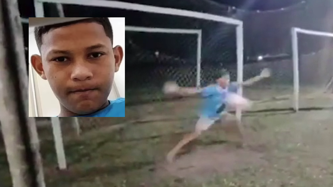 守門員「用胸擋球」後慘死 片段瘋傳(有片)