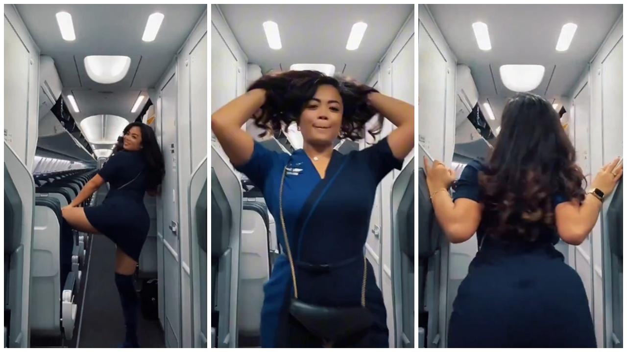 機艙熱舞慶祝試用期結束，實習空姐轉頭慘遭解僱。(X)