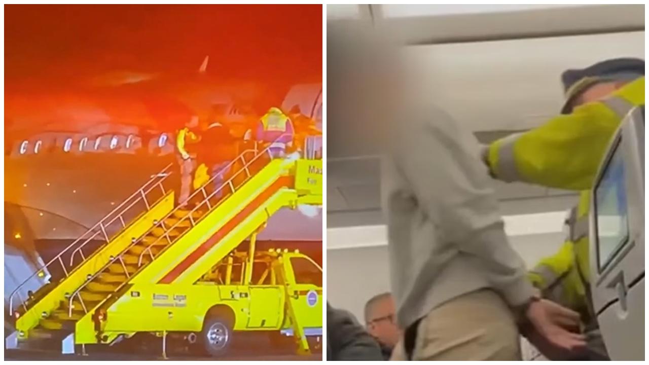 男乘客飛機起飛中途突開艙門，只因跟女友吵架危害全機人。(X)